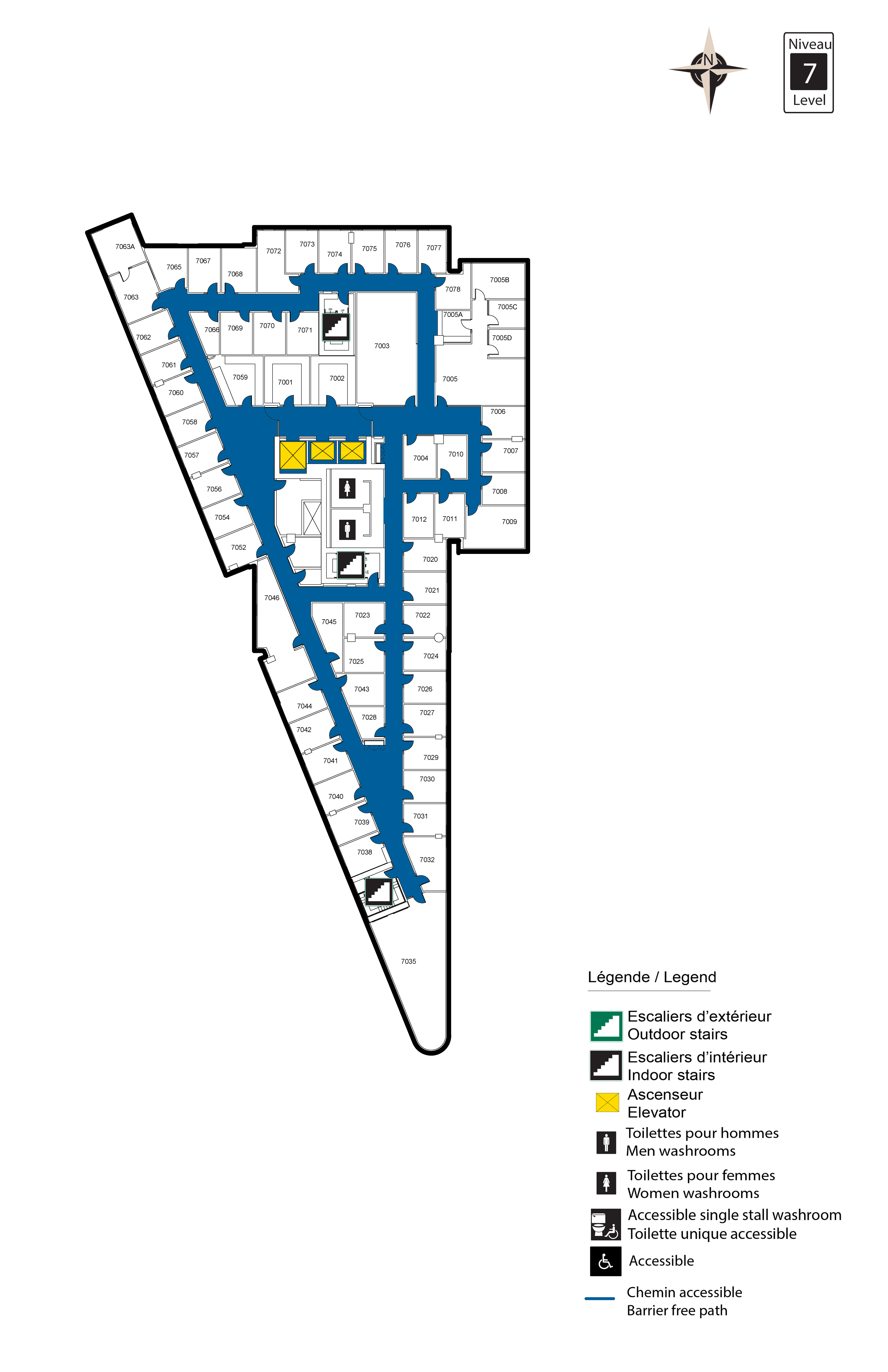 Social Sciences building floor map