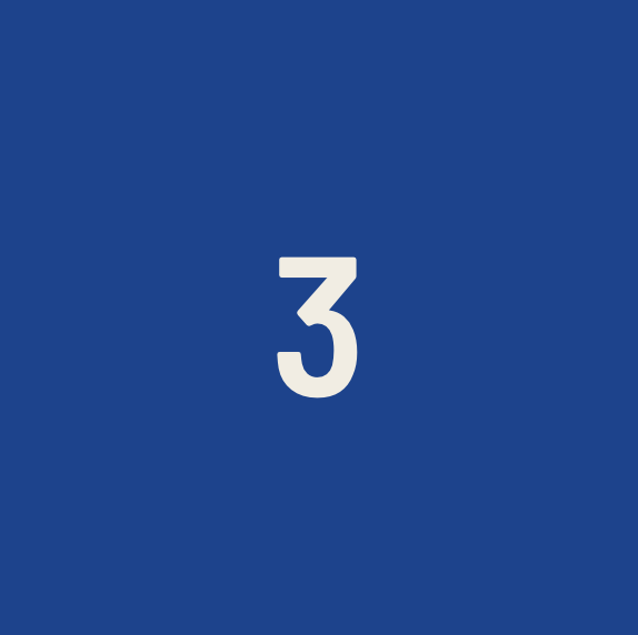 Number 3 icon