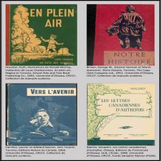 La page couverture de quatre manuels de recherche