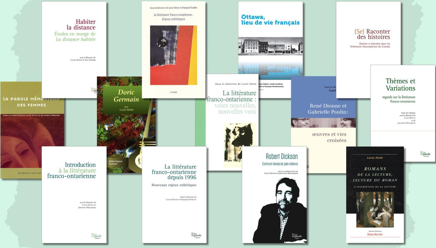 Visuel du colloque du CRCCF 2026, sur fond vert pâle, avec plusieurs petites couvertures de livre (en couleurs).