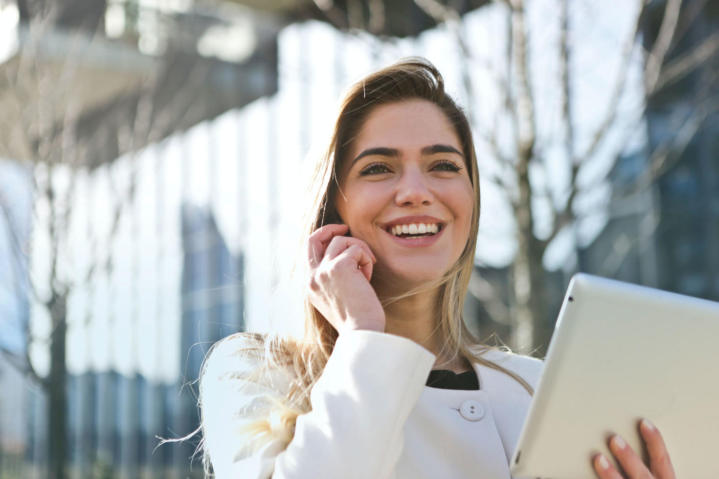 student talking on phone